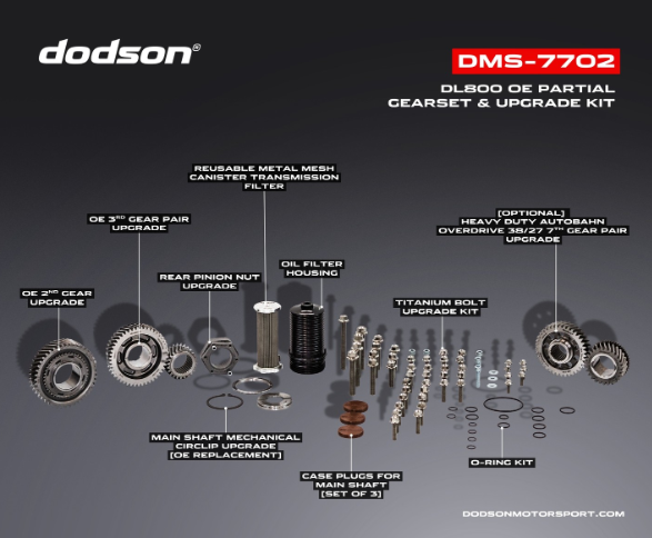HURACAN / AUDI R8 DL800 PARTIAL GEARSET KIT | Dodson